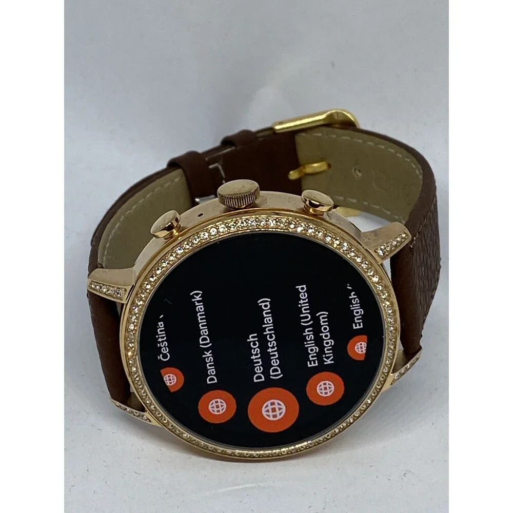 Fossil Gen 4 Authentic Digital Dial Smart Watch Custom Band FTW6011 LT447